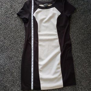 Black and White Work Dress